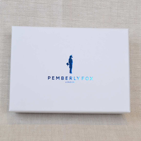 White A6 Cards with Azure Blue Borders and Envelopes