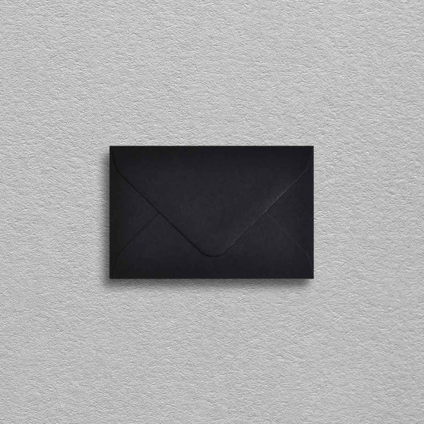pemberly fox's mini black envelopes with a diamond flap