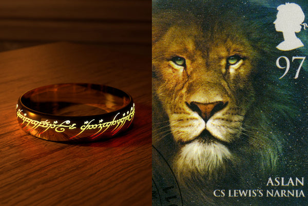 The ring from Lord of the Rings and Aslan from Narnia