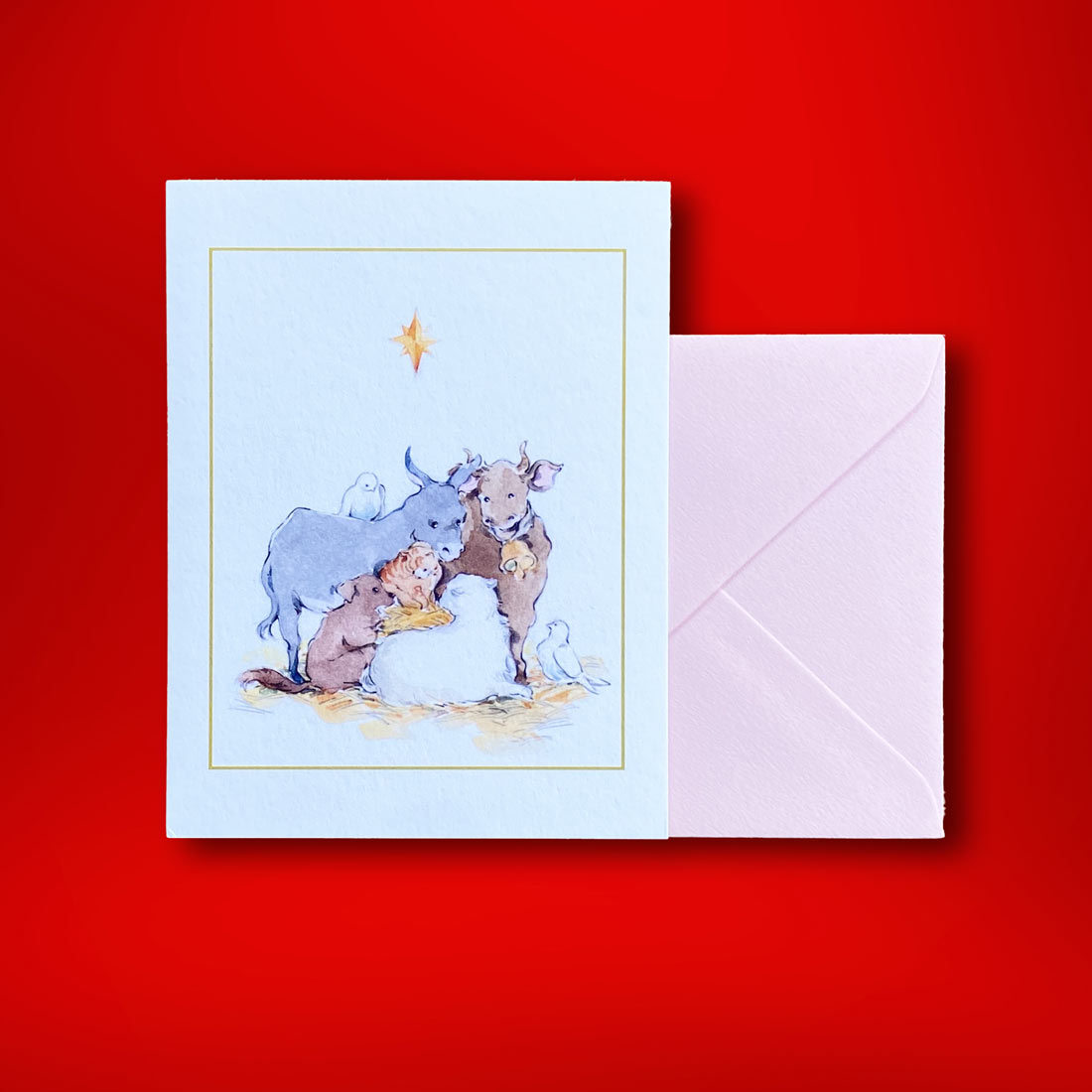 Away in a Manger Christmas Cards – Pemberly Fox