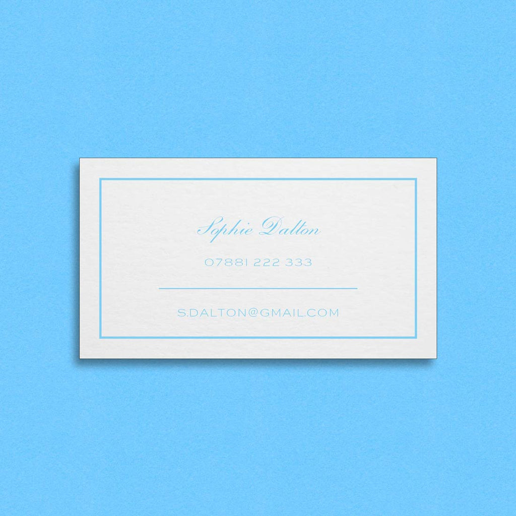 Pegasus Visiting Cards Pemberly Fox