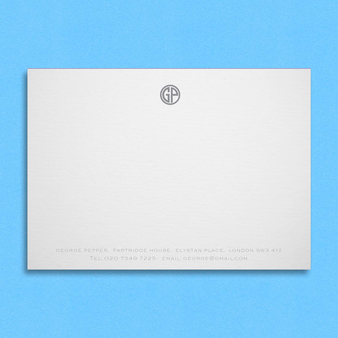 Embossed Bank Note Baron Embossed Note Cards – Pemberly Fox
