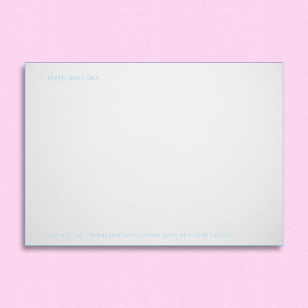 Compton Embossed Note Cards