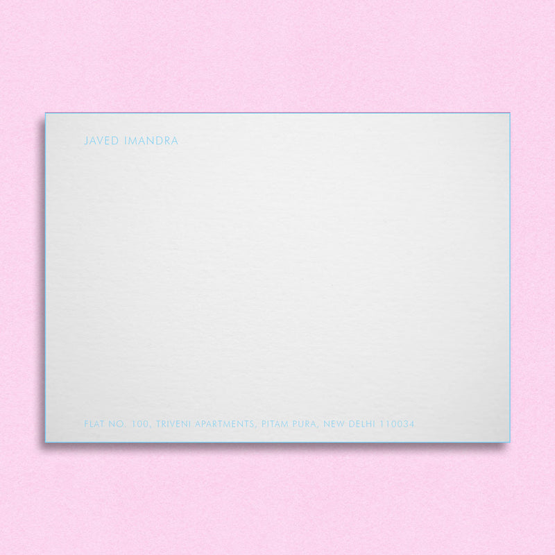 Compton Embossed Note Cards
