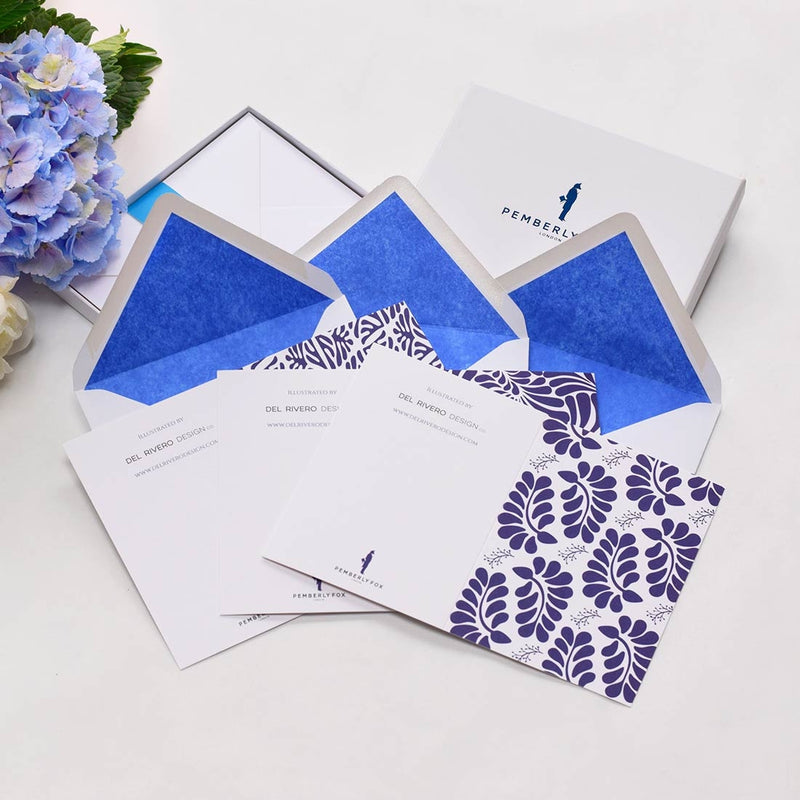 the oaxaca blues greeting cards shown here with the accreditation to designer Natalia del rivero on the reverse