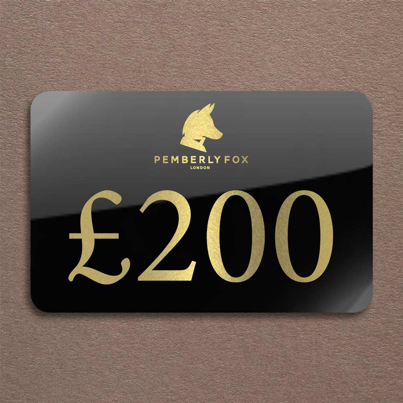 Pemberly Fox's £200.00 gift card