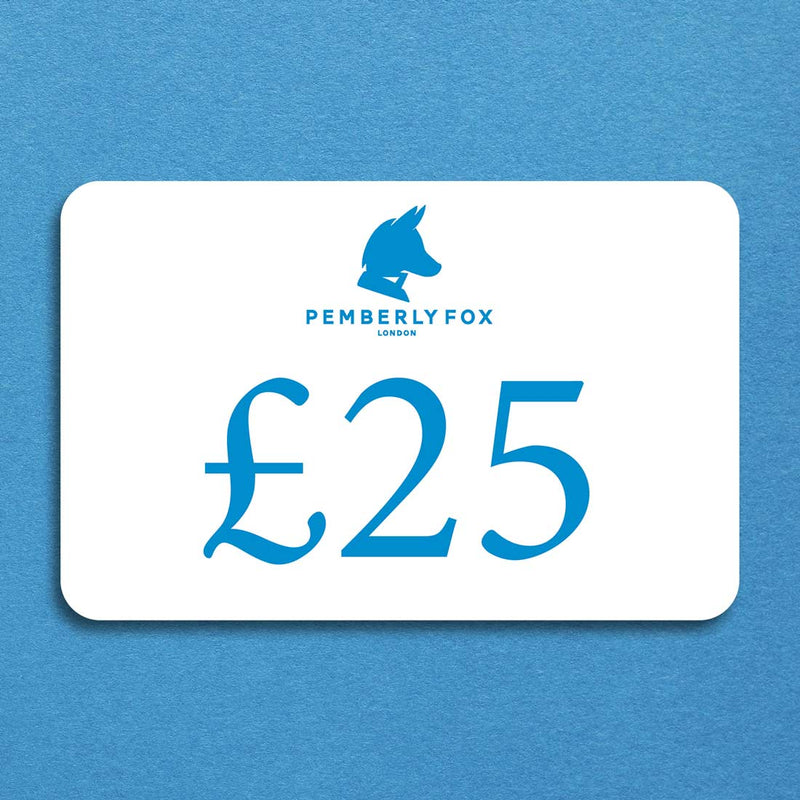 Pemberly Fox's £25.00 gift card