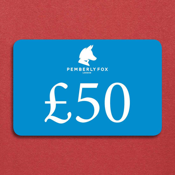 Pemberly Fox's £50.00 gift card