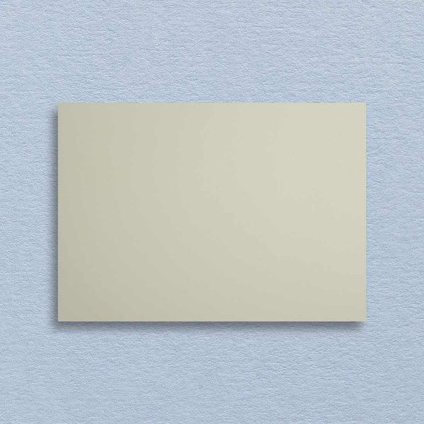 These plain table name cards use a smooth cream 600gsm A4 board