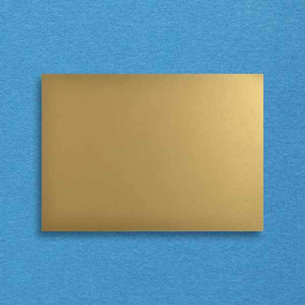 These Gold table name cards are made from Peregrina Real Gold 500gsm A4 board