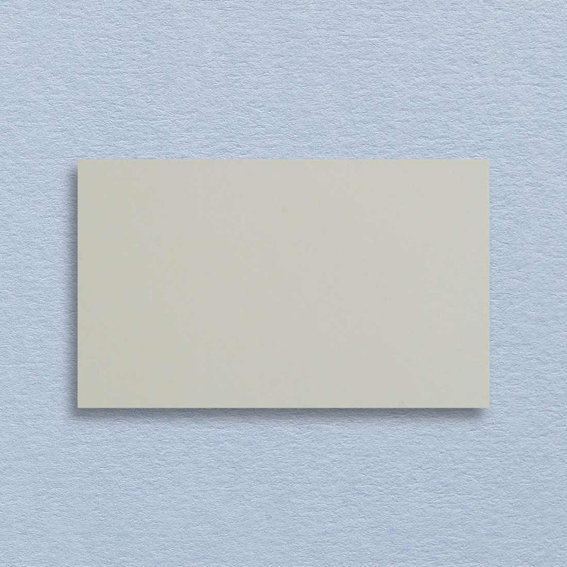 Pemberly Fox's smooth cream wedding escort cards are plain and sized 55 x 95mm