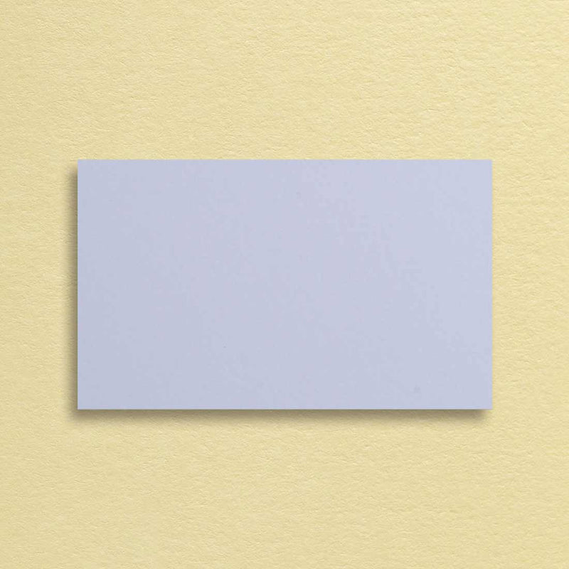 These off-white wedding escort cards have the perfect smooth surface and a slight cream tinge to them